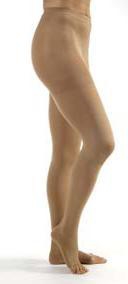 Compression Pantyhose JOBST Relief Waist High Large Beige Open Toe