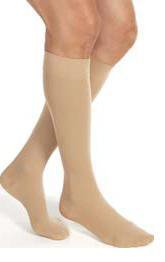 Compression Stocking JOBST Relief Knee High Medium Black Closed Toe