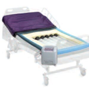 Bariatric Alternating Pressure Mattress PressureGuard Easy Air XL Alternating Pressure System 7 X 48 X 80 Inch