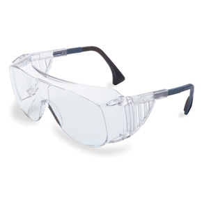 Safety Glasses Uvex Ultra-spec 2000 Wraparound Anti-fog Coating Clear Tint Polycarbonate Lens Clear Frame Over Ear One Size Fits Most