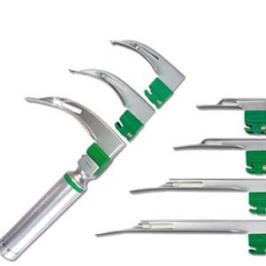 Laryngoscope Set GreenLine D Macintosh / Miller Blade