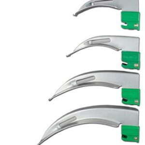 Laryngoscope Blade GreenLine Macintosh Type Size 1 Infant