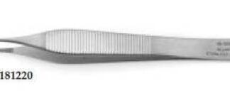 Dressing Forceps Pilling Adson 4-3/4 Inch Length OR / Surgical Grade Stainless Steel NonSterile NonLocking Thumb Handle Straight Serrated Tips