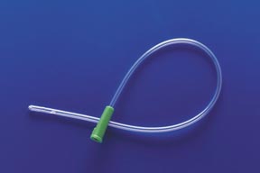 Urethral Catheter FloCath Straight Tip Hydrophilic Coated PVC 14 Fr. 16 Inch