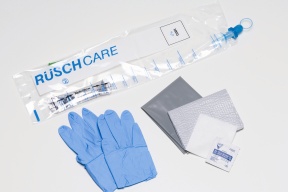 Intermittent Closed System Catheter Tray MMG H2O 12 Fr. Without Balloon Silicone