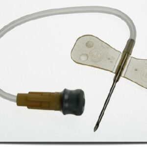 Infusion Set Surflo 25 Gauge 3/4 Inch 3-1/2 Inch Tubing Without Port