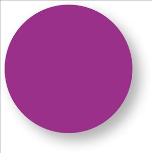 Blank Label UAL Label Dot Purple Paper 3/4 Diameter