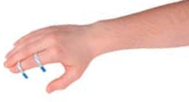 EMG Adhesive Electrode Kit Natus Silver / Silver Chloride NonSterile Bar Tip / Ring Tip / Tab Tip Disposable